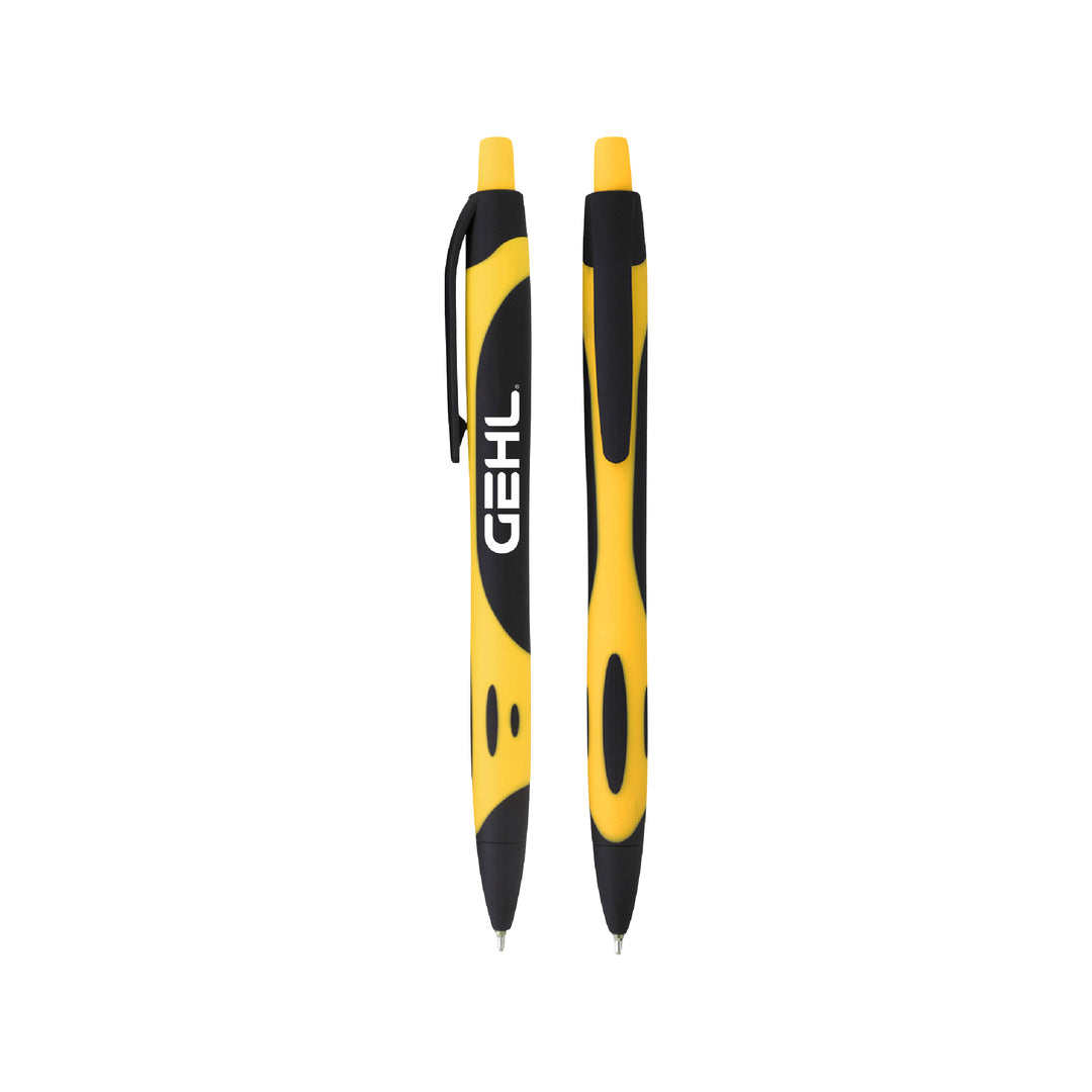 Two-Tone Rubberized Pen - Gehl