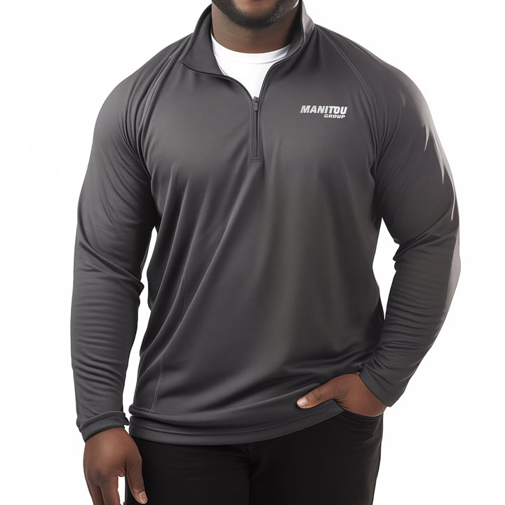 Men's Heather 1/4 Zip - Manitou Group