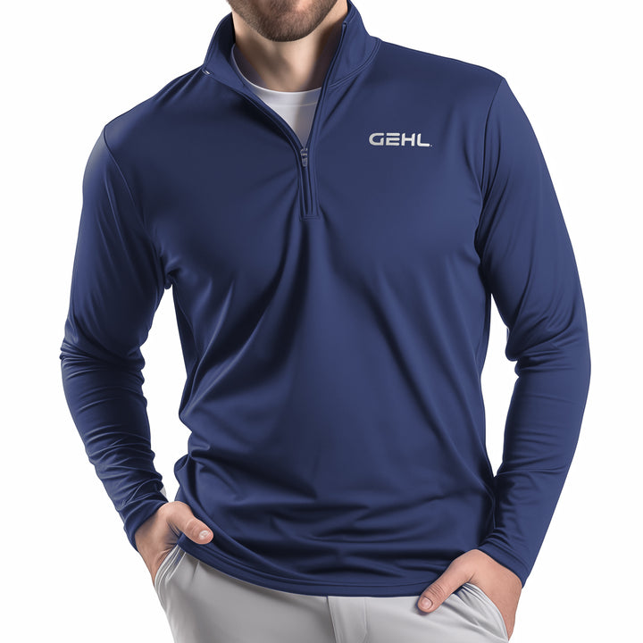 Men's Heather 1/4 Zip - Gehl